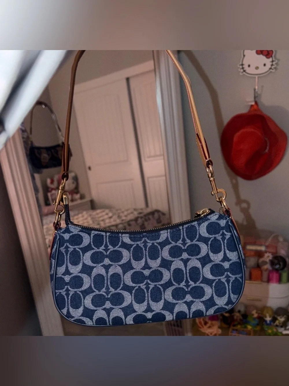 Coach Ashton denim bag Shoulder strap